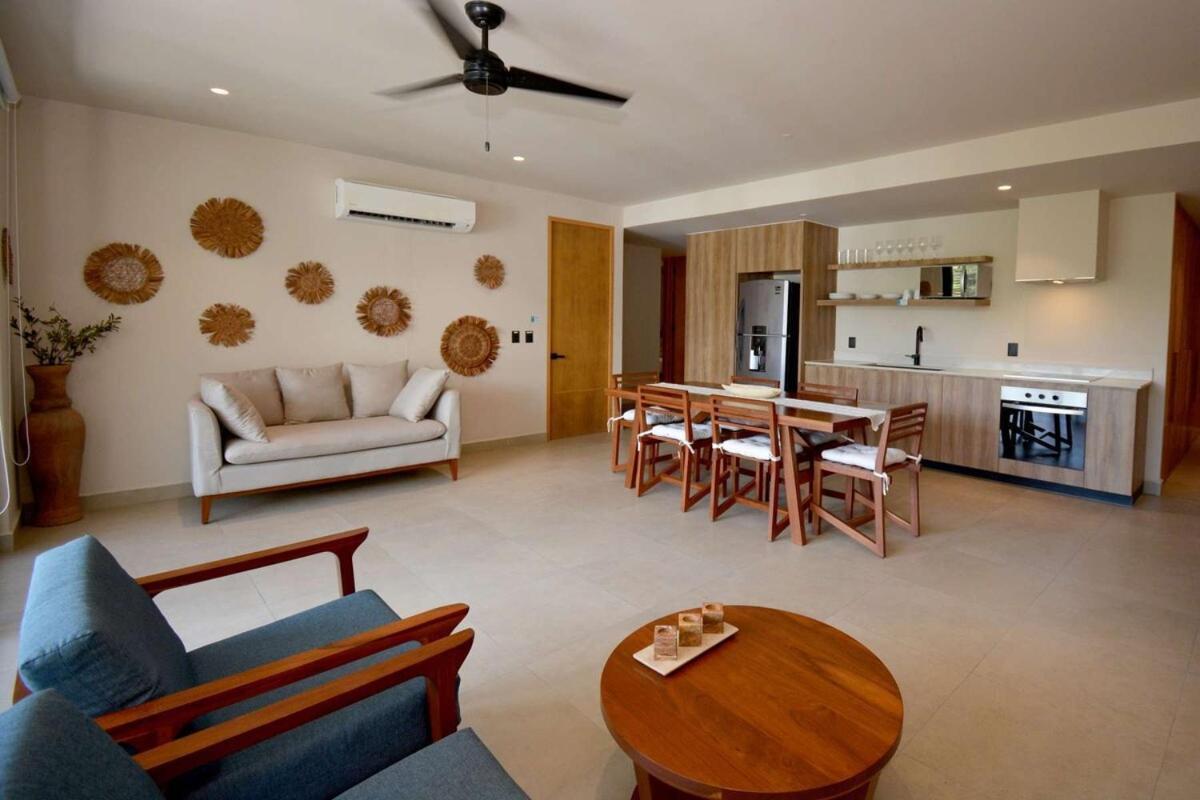 Bohemian La Veleta 3 Bdr W Rooftop Pool Apartment Tulum